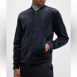 Authentic Emporio Armani velvet full size sweatshirt